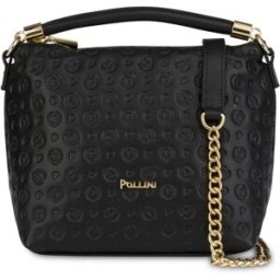 Borsa a mano Heritage Logo Embossed NERO, one_size, Pollini one_size