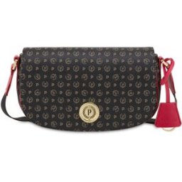 Borsa a tracolla Heritage PVC NERO/LACCA, one_size, Pollini one_size
