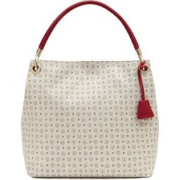 Borsa a spalla Heritage Logo Classic AVORIO/LACCA, one_size, Pollini one_size