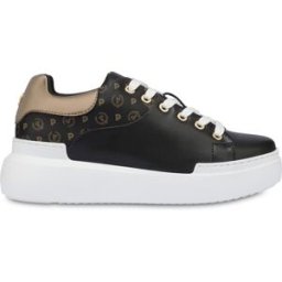 Sneakers Carrie Heritage NERO/NERO/FUCILE, 37, Pollini 37