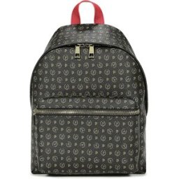 Zaino Heritage Logo Classic NERO/LACCA, one_size, Pollini one_size