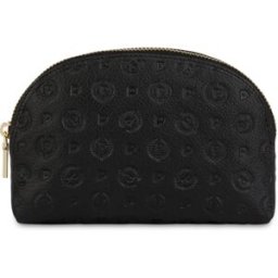 Pouch Heritage Logo Embossed NERO, one_size, Pollini one_size