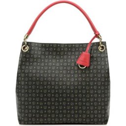 Borsa a spalla Heritage Logo Classic NERO/LACCA, one_size, Pollini one_size