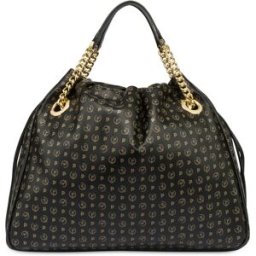 Borsa a secchiello in PVC Heritage Soft Touch NERO/NERO, one_size, Pollini one_size