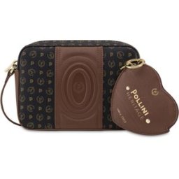 Borsa a tracolla Heritage 70 NERO/MARRONE., one_size, Pollini one_size