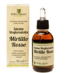 Erbecedario Soluzione Idrogliceroalcolica Mirtillo Rosso 50 ml