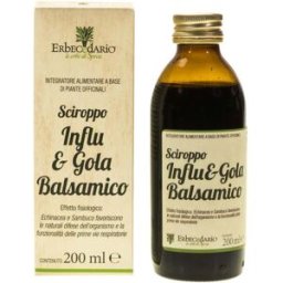 Erbecedario Sciroppo Influ&Gola Balsamico 200 ml