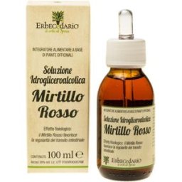 Erbecedario Soluzione Idrogliceroalcolica Mirtillo Rosso 100 ml