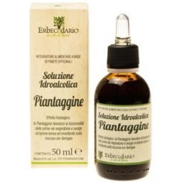 Erbecedario Soluzione Idroalcolica Piantaggine 50 ml