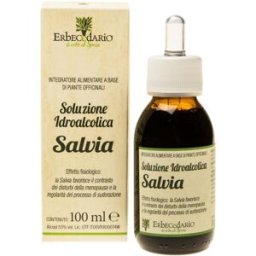 Erbecedario Soluzione Idroalcolica Salvia 100 ml