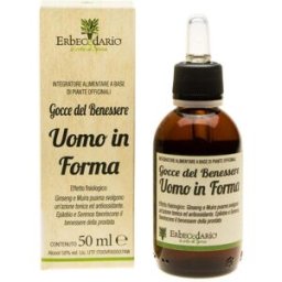 Erbecedario Gocce del Benessere Uomo in Forma 50 ml