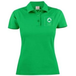 VistaPrint Polo piqué da donna Surf Printer