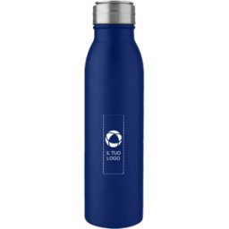 VistaPrint Borraccia in acciaio inossidabile con fibbia in metallo, 700 ml
