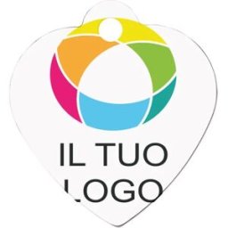 VistaPrint Targhetta a cuore per animali domestici Unisub