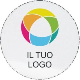 VistaPrint Pastiglie rinfrescanti in contenitore piccolo bombato, 150 pezzi