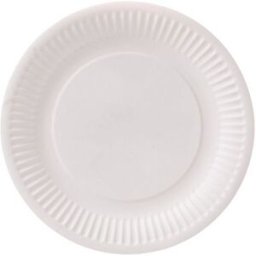 VistaPrint Piatti di carta – rotondi, 18 cm – bianchi – 1000 pz.