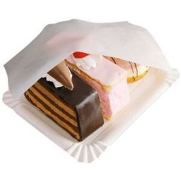 VistaPrint Fogli di carta cerata per dolci – 16 x 22 cm – bianchi – 20000 pz.