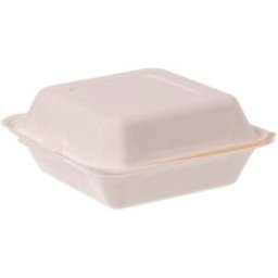 VistaPrint Scatole per hamburger in bagassa – 193 x 185 x 78 mm – 300 pz.