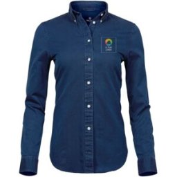 VistaPrint Camicia casual a maniche lunghe in twill Tee Jays®