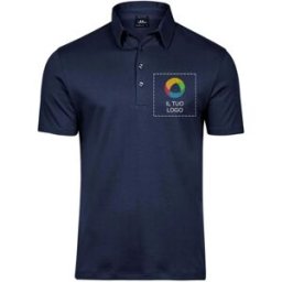 VistaPrint Polo Interlock Tee Jays® in filato pima cotton