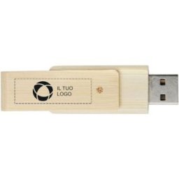 VistaPrint Chiavetta USB in bambù Rotate da 16 GB