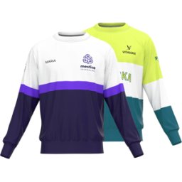 VistaPrint Felpa girocollo unisex interamente personalizzabile