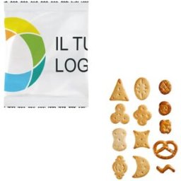 VistaPrint Biscotti e cracker Pretzel assortiti, 1000 pezzi