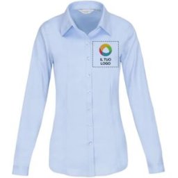 VistaPrint Camicia a maniche lunghe da donna spigata Russell™