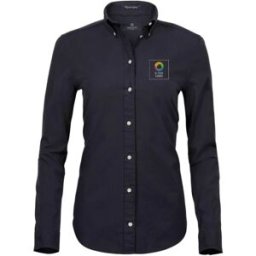 VistaPrint Camicia a maniche lunghe in oxford da donna Perfect Tee Jays®