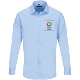 VistaPrint Camicia a maniche lunghe, trama spigata Russell™