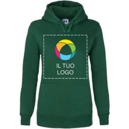 VistaPrint Felpa da donna con cappuccio Authentic Russell™