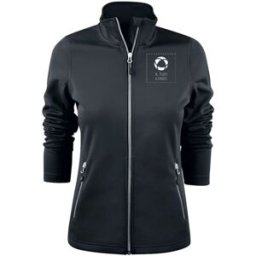 VistaPrint Giacca con cerniera da donna Powerslide Printer con stampa monocolore