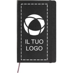 VistaPrint Quaderno Moleskine Classic L con copertina rigida - a righe