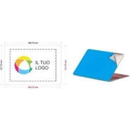VistaPrint Pellicola personalizzabile per coperchio laptop Apple MacBook Air 13 (2020)
