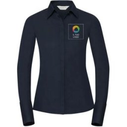 VistaPrint Camicia elasticizzata da donna a maniche lunghe Ultimate Russell™
