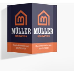 VistaPrint Cartelli a V