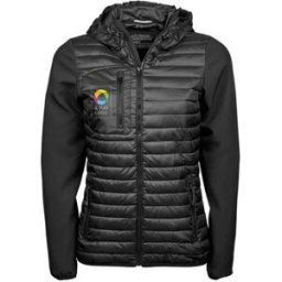 VistaPrint Tee Jays® Ladies Crossover Hooded Jacket