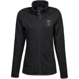 VistaPrint Giacca in pile da esterno Knitted Tee Jays® da donna