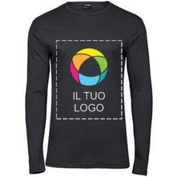VistaPrint Maglietta a maniche lunghe Tee Jays® Interlock