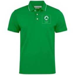 VistaPrint Polo con vestibilità moderna Greenville Harvest con stampa monocolore