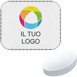 VistaPrint Pastiglie Cool-Ice in contenitore bombato, 100 pezzi