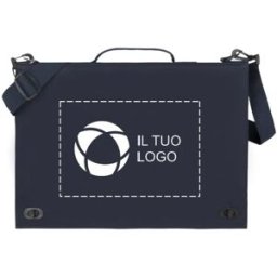 VistaPrint Borsa a tracolla portadocumenti con stampa monocolore Slim