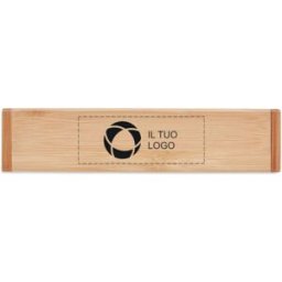 VistaPrint Penna a sfera con meccanismo a torsione in scatola di bambù Etna