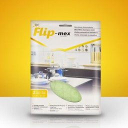 Wimexshop Panno in Microfibra Antibatterica con Tecnologia Magic Silver - Verde (40x40 cm)