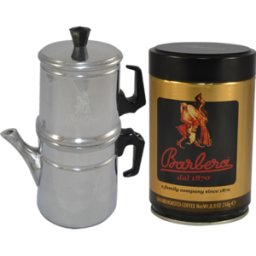 MOKA NAPOLETANA 3 TAZZE + CAN DI CAFFÈ MACINATO 250g