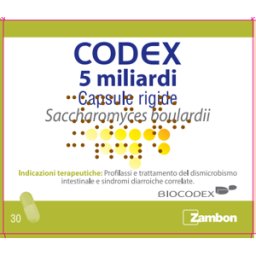 BIOCODEX Codex*30cps 5mld 250mg