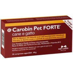 NBF LANES VET CAROBIN PET FORTE 30CPR