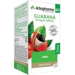 ARKOFARM Srl ARKOCAPSULE GUARANA 130CPS BIO