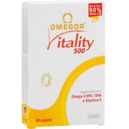 U.G.A. Nutraceuticals Srl OMEGOR VITALITY 500 60CPS