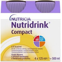 DANONE NUTRICIA SpA SOC.BEN. NUTRIDRINK COMPACT BAN 4X125ML